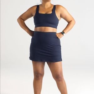 Girlfriend Collective Midnight Sport Skort